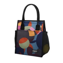 Fmeida 7L Insulated Lunch Bags Small Cool Bag Lunch Box for Adults Women Men Kids Thermal Lunch Tote Bags for Work School Office (Polka Dots)