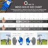 FINGER TEN Golf Gloves Men's All-Weather Right Hand Non-Slip Soft