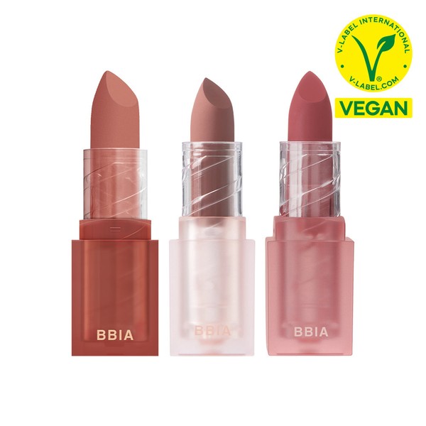 Bbia [2 pieces set] Bbia Last Powder Lipstick/Matte/Warm Tone/Cool Tone,