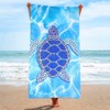 Tiardey 90x180cm Microfiber Lightweight Beach Towel Oversized Extra Large Thin
