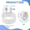Grounding Cable Connection with UK Plug 15 Feets Earthing Line