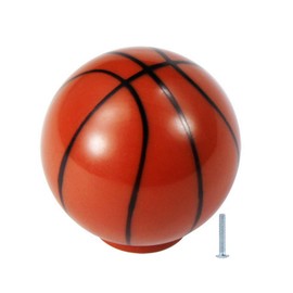 Silverline Basketball Sport Cabinet Kitchen Home Knobs Drawer Wardrobe Door Handles Furniture Pulls, 10 Pack