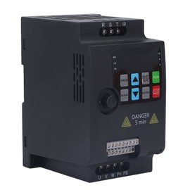 3 Phase Variable Frequency Drive Rail Mounted Inverter Frequency Controller 1.5KW VFD AC380V Input AC0-380V Output for Maintenance Power Plant