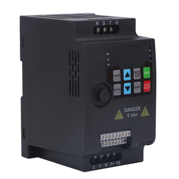 3 Phase Variable Frequency Drive Rail Mounted Inverter Frequency Controller