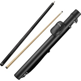 Viper by GLD Products Elite Series Black Wrapped Cue and Casemaster Q-Vault Supreme Black Cue Case