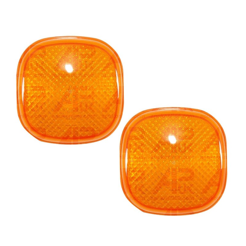 2x JCB Rear Amber Indicator Tail Lens Replacement for Britax