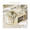 WITERY Desktop Organiser with 360 Rotating Pen Holder and 2