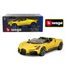 Bburago 1/18 Bburago Bugatti Mistral Diecast Model Car Yellow 18-11051