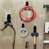 Teensery 2 Pcs Garage Hooks Wall Mounted Garage Storage Utility