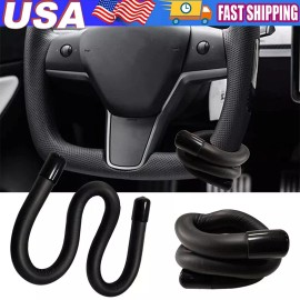 Unbranded Steering Wheel Booster Weight Autopilot Counterweight Ring for Model 3/Y/S-2025