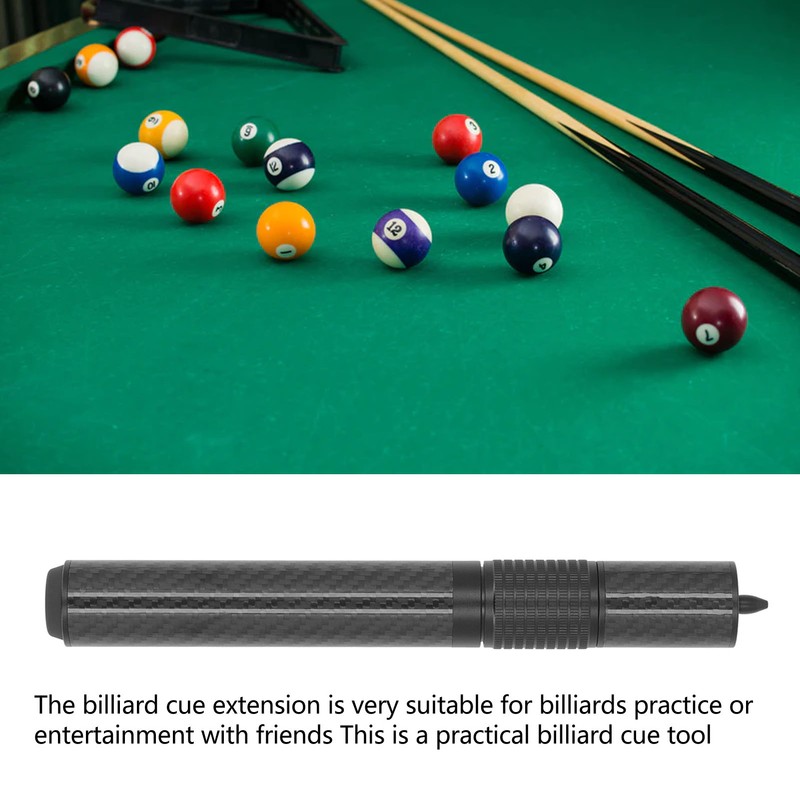 Pool Cue Extension Telescopic Snooker Billiard Pool Cue Long Extension