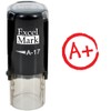 Grade A Plus - ExcelMark Self-Inking Round Teacher Stamp -