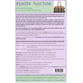 Quilts Illustrated: Tool Tote Pattern