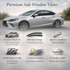 2025 2026 in-Channel Rain Guards for Toyota Camry Side Window