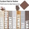 Recliner Pads for Hardwood Floors,Non Slip Recliner Grippers,Under Recliner Floor