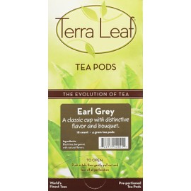 Terra Leaf Earl Grey Tea Pods, 18 counts, 3 pack