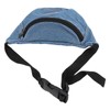 Kids Cool Waist Bag Bear Pattern Adjustable Button Small Canvas
