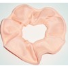 Lightweight Knit Fabric Hair Scrunchie Scrunchies by Sherry (Peach)