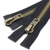 ByaHoGa 85 cm #8 Large Zip Metal Zip 2 Way