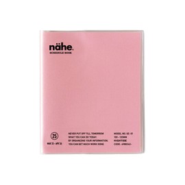 2025 High Tide Notebook, Begins March 2025, Nehe, Pink (Square Monthly), Monthly
