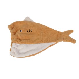 JK Home Towel Cap for Kids Hair Dry Towel Cute Shower Cap Fluffy Soft Swimming Whale