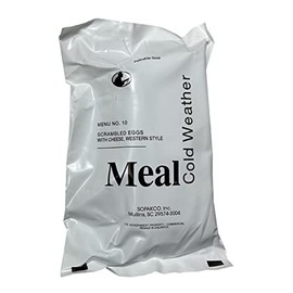 Cold Weather MRE Meal Ready to Eat USGI Menu #10 Scrambled Eggs w/Cheese Western Style