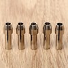 5Pcs Brass Collet Adapter for Dremel Grinder Grinding Drill Chuck