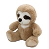 Anico 10" Plush Beige Sloth with Embroidered Eyes