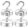 Neosmuk Magnetic Hooks, 6 kg High Performance Earth Magnets with