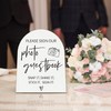 ANIANG Photo Guest Book Sign, Wedding Guest Book Desk Decor,