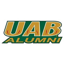 Craftique Alabama Birmingham Blazers Decal (UAB Alumni Decal 3" (3",4",6",12"), 3 in)