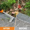 NCOALE Weed Cutter with Handle, Set of 3 Stainless Steel