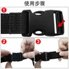 uxcell Luggage Straps for Suitcases Add a Bag, 41" L