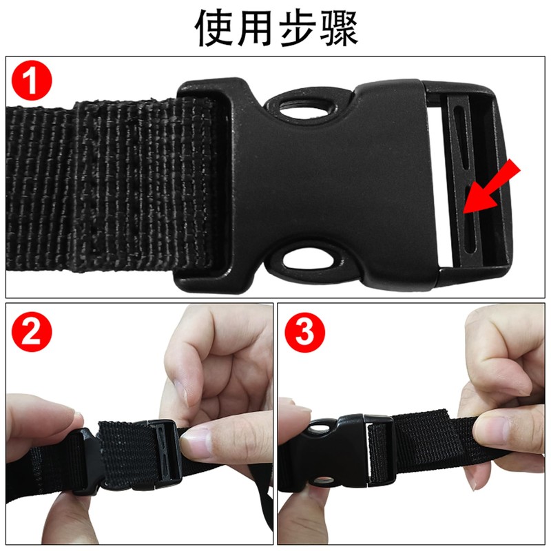 uxcell Luggage Straps for Suitcases Add a Bag, 41" L
