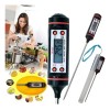 Termómetro Culinario Digital Para Freír Alimentos Con Aceite