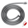 Extra Long Stainless Steel Shower Hose - Metal Kink-Free Handheld