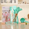 hecef Kitchen Utensils Set, 32 PCS Silicone Cooking Utensils Set