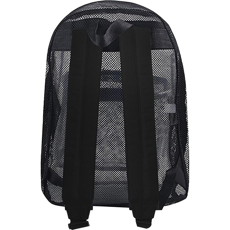 STAPLES 2075277 Mesh Backpack Black (29693)
