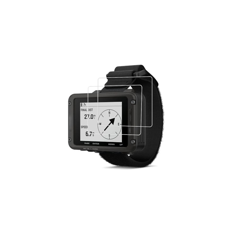 Walieoka Screen Protector Compatible with Garmin Foretrex 801 901,Ultra-Thin Explosion-Proof