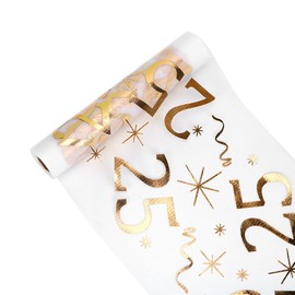 Gold Table Decoration, Birthday Decoration, Table Runner, Table Runner for Men and Women, A2