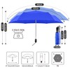 Natuquebrela Folding Travel Umbrella Compact - Large Compact Umbrella Auto