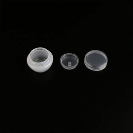 Transparent empty cosmetic bottle, cream container, 5g, 5g round transparent bottle, 5g round transparent bottle, empty lip balm bottle / 투명 화장품공병 크림용기 5g 5g라운드투명병 5g라운드투명병 립밤공병