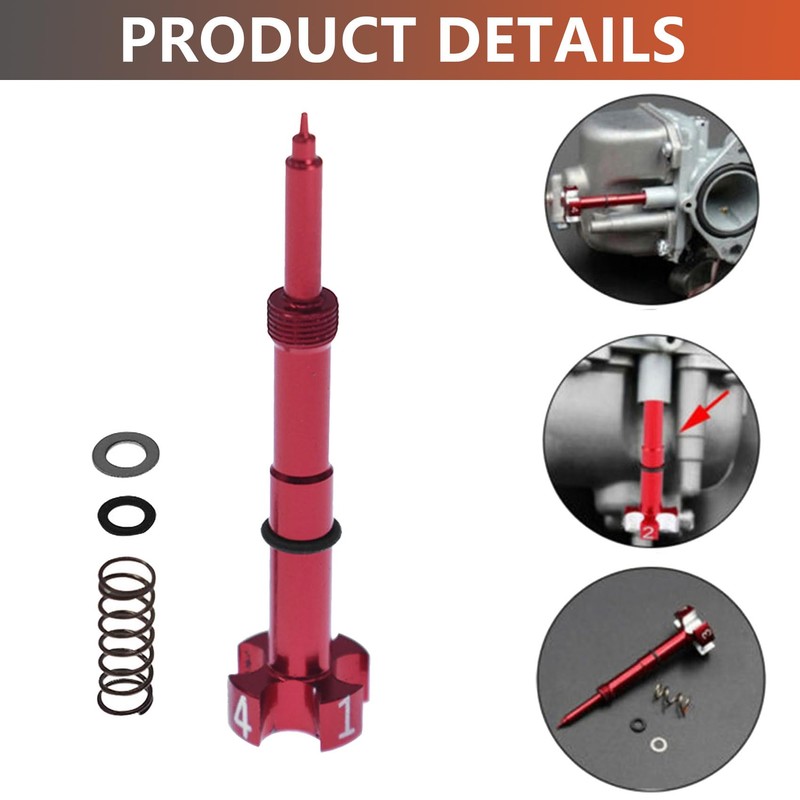 labwork Motorcycle Fuel Mixture Screw Replacement for Honda CRF150R 2007-2020
