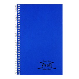 National Kolor Kraft Cover Notebook, College Ruled, Blue, 1 Subject, 7.75" x 5", 80 Sheets (33502)