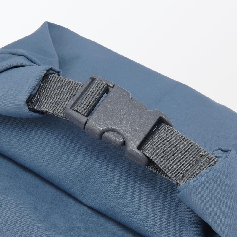 MUJI 84905407 Adjustable Height Lunch Bag, Roll Top Type, Large,