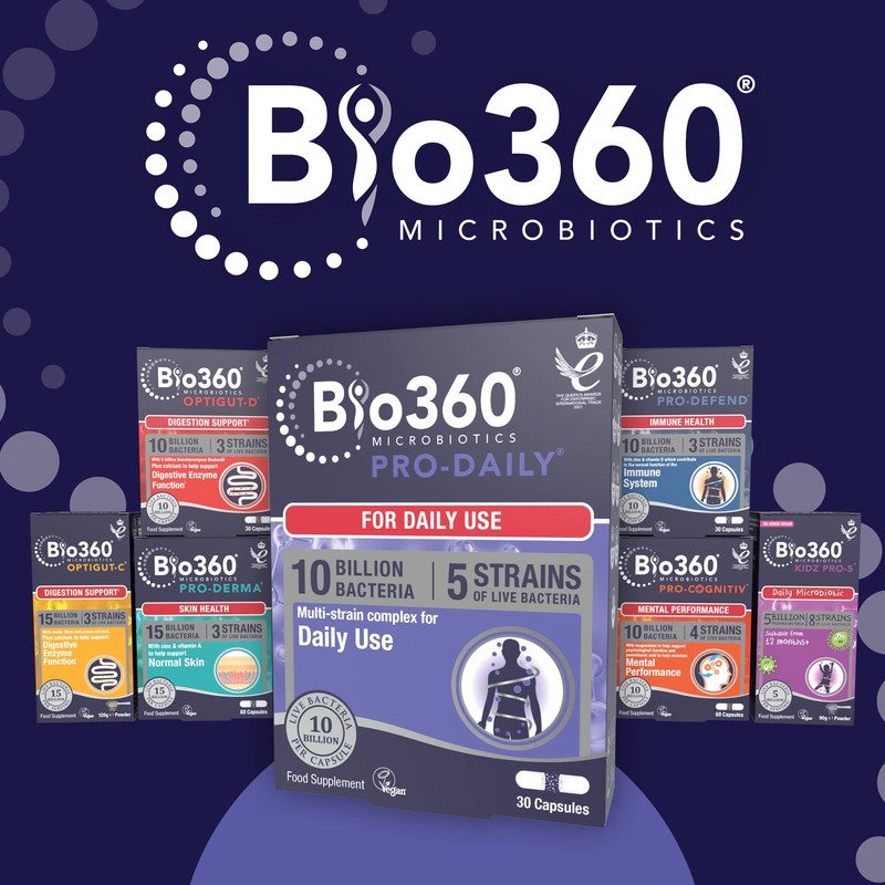 Natures Aid Bio360 Pro-Daily (10 Billion Bacteria), from Natures Aid,