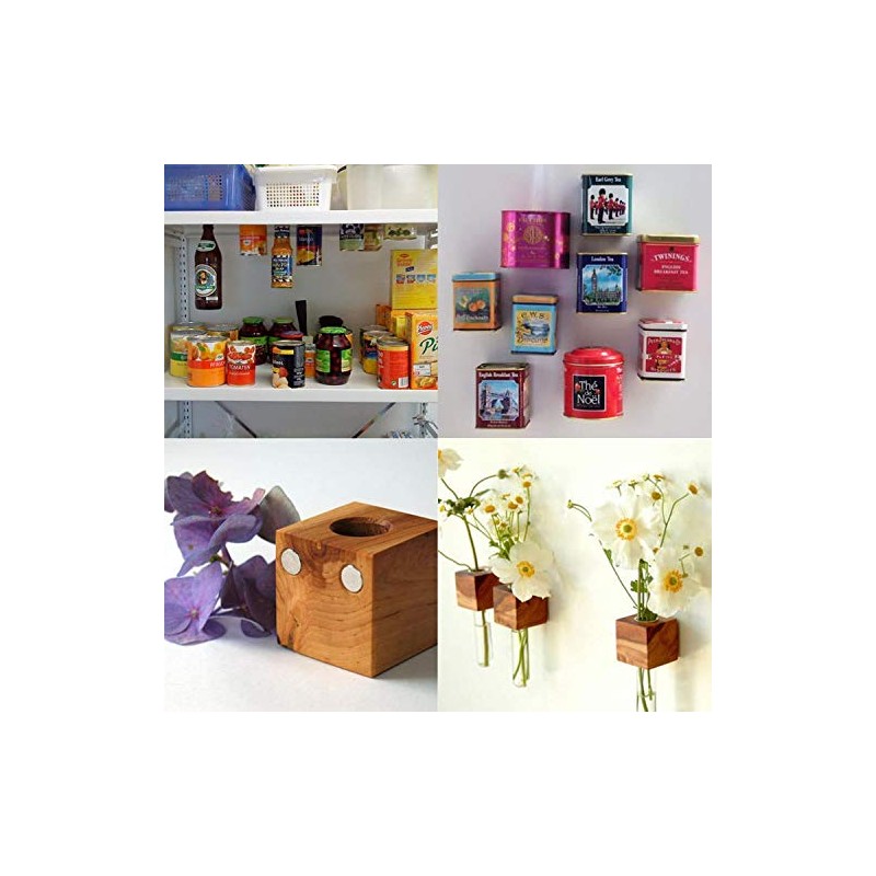 Strong Magnets 6mmX10mm-50pcs Magnets, Neodymium Magnets Refrigerator Magnets, Small Square