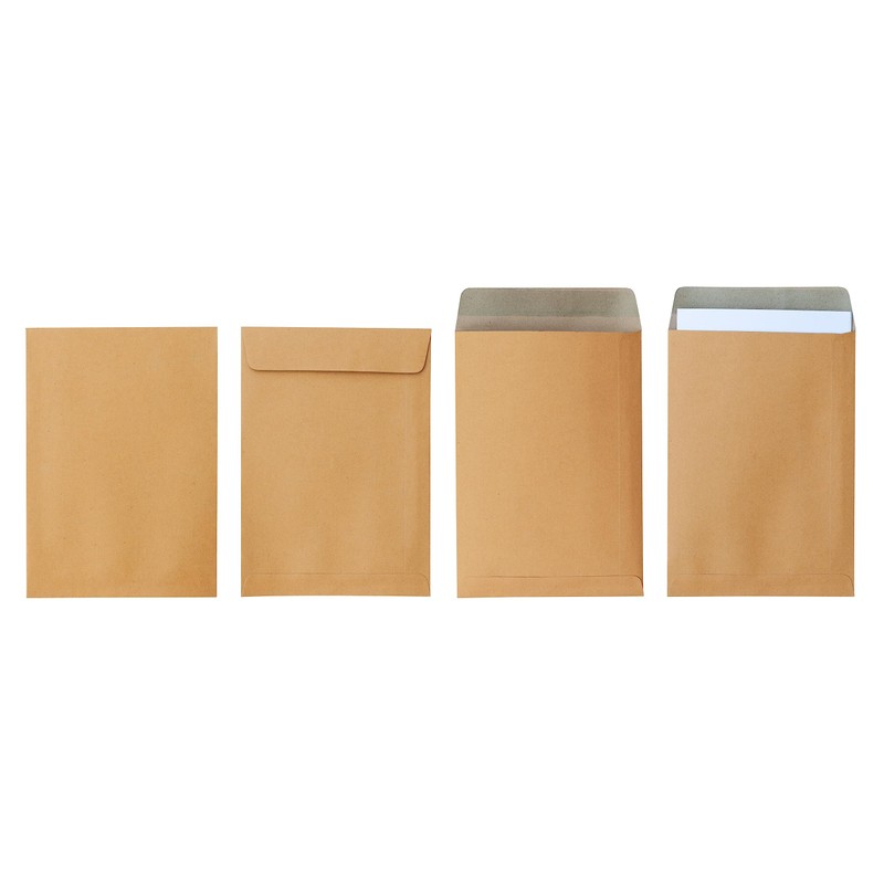PAKNOR PAKNOR® 50x Braun Versandtaschen DIN C4 229× 324 mm