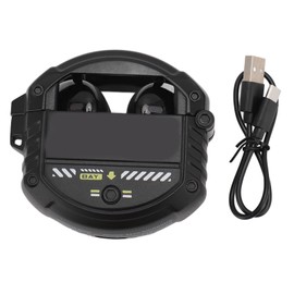 Bluetooth 5.3 Earbuds Noise Cancelling Low Latency Music Game Dual Modes Metal Wireless Earphones