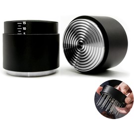 DiatZeno 51MM Espresso Tools - Professional WDT Tool, Coffee Distributor & Tamper with 3-in-1 Design, 304 Stainless Steel Barista Essentials for Home Coffee Brewing, Beginner-Friendly Accessories